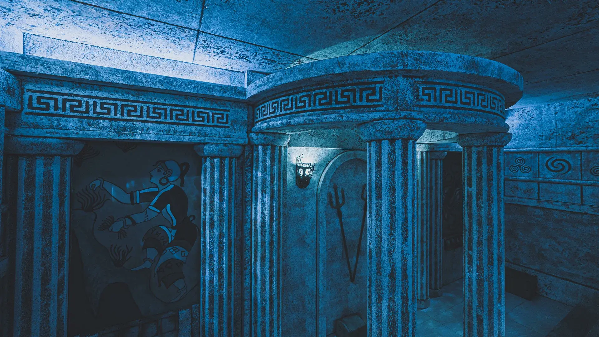 Escape room challenge at Game Over Escape Rooms