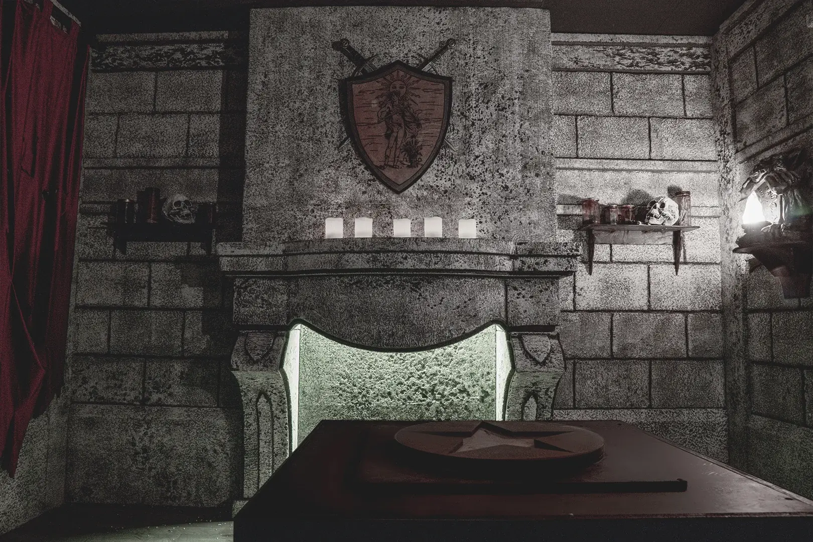 Escape room challenge at Game Over Escape Rooms