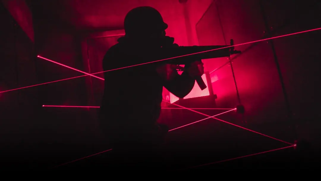 Escape room challenge at Game Over Escape Rooms